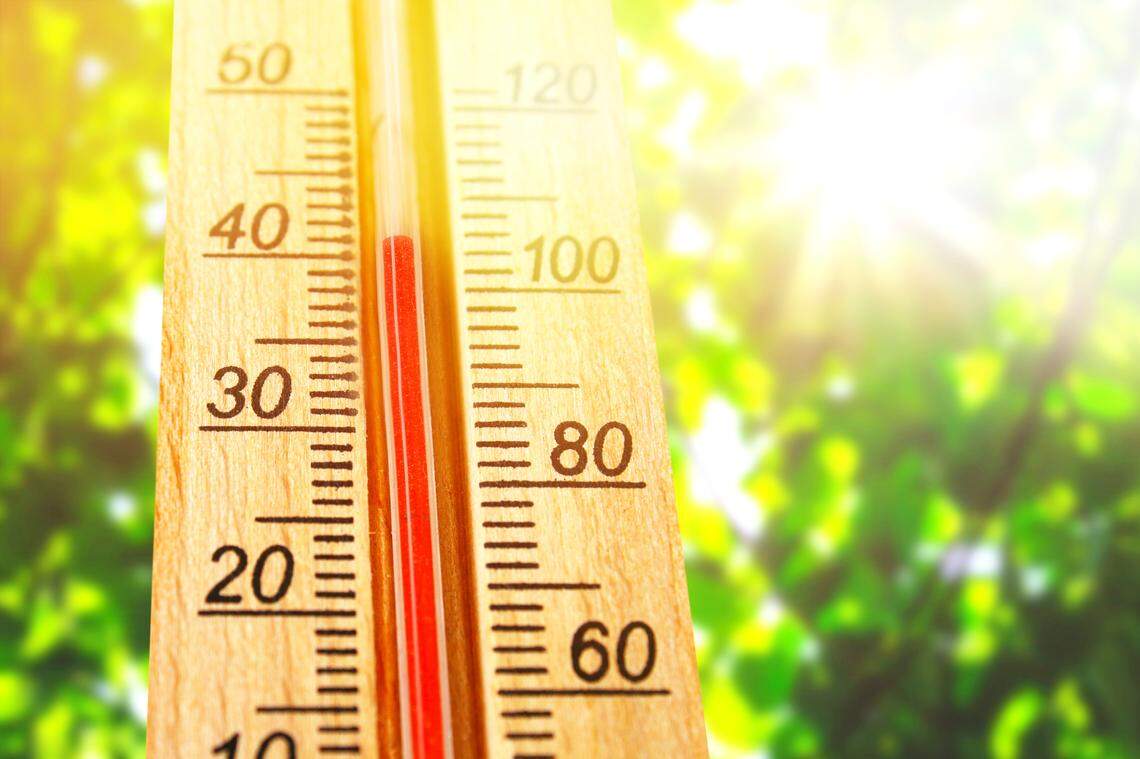 Scorching hot temperatures are on the way to California, according to the National Weather Service.