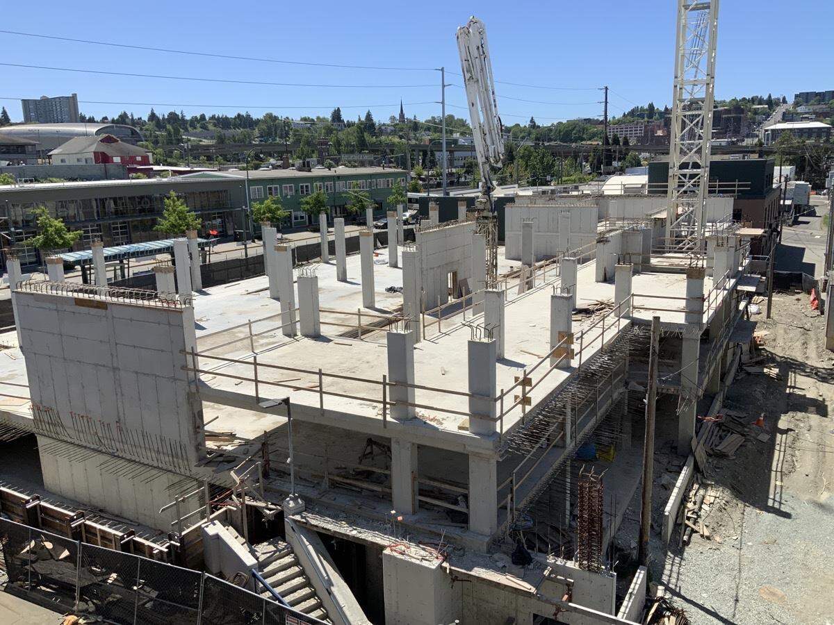 This photo accompanying Pierce County’s online property information on Tacoma Trax, 415 E. 25th St., shows the construction site.