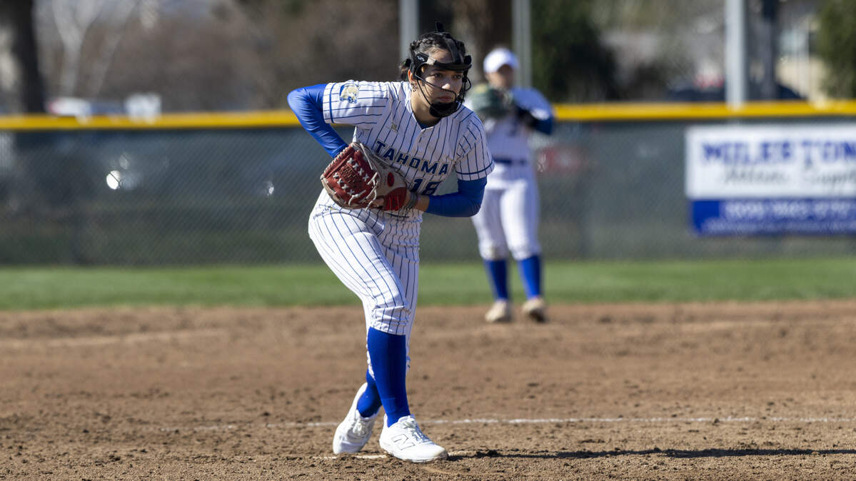 Tahoma pitcher Alexa Ramirez, a TNT All-Area selection, posted a 1.03 ERA with a single-season school-record 167 strikeouts in 2025.