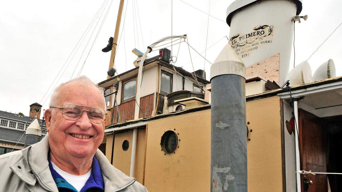 Tacoma historian Ron Magden, seen here in 2014, was the renowned chronicler of the working waterfront. He died recently at 92.