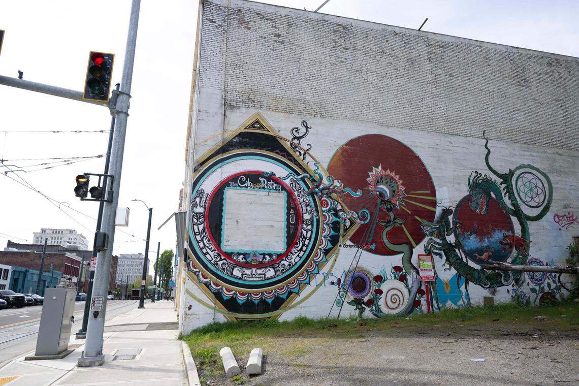 Graffiti Garages, which became entangled in a vast real estate investment scam, seen Friday, May 3, 2024, in Tacoma. 