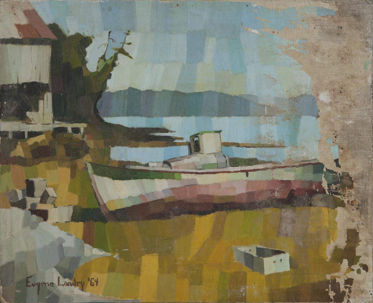 A 1964 painting by Eugene Landry.