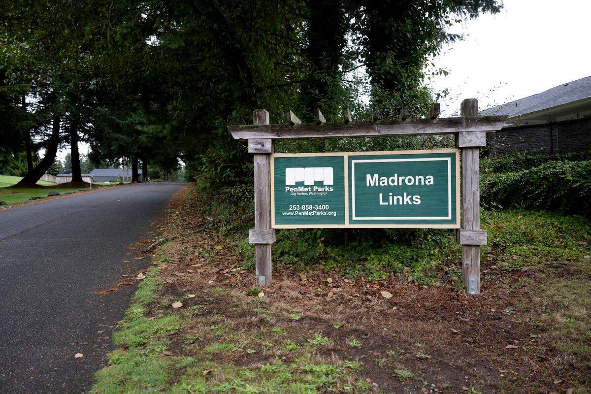 Madrona Links Golf Course, on Thursday, Oct. 31, 2024 in Gig Harbor, Wash.