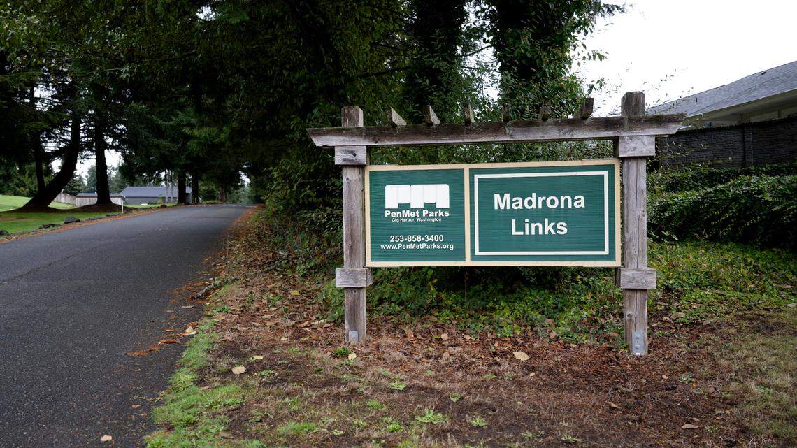 Madrona Links Golf Course, on Thursday, Oct. 31, 2024 in the area of Gig Harbor, Wash.