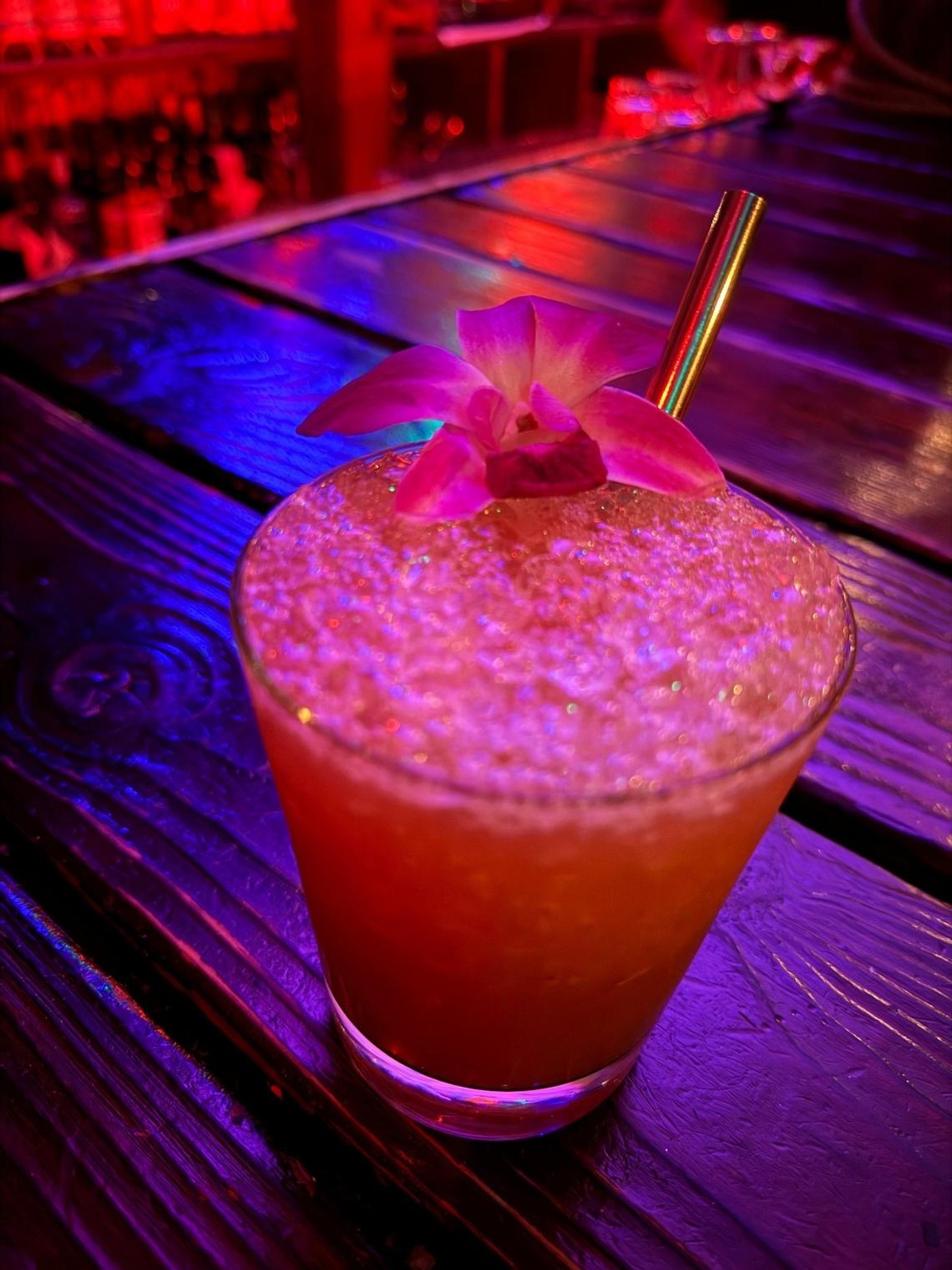 The Voodoo Villager drink at Devil’s Reef in Tacoma.