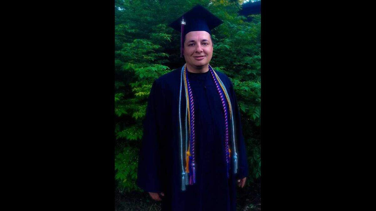 Daniel Hamilton, 41, received his bachelor’s in applied science in business management from Pierce College in June. Hamilton plans to continue working at the college as a credentials evaluator.