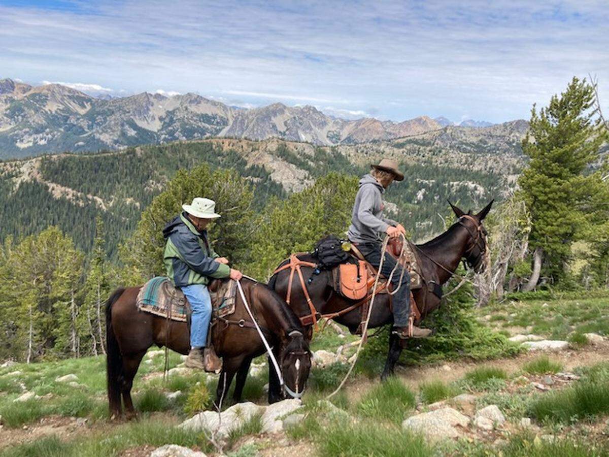A group of men and women from across the state just returned from a seven-day backpacking trip in the Cascades. Dave Pine, 88 from Gig Harbor, was one of the oldest.