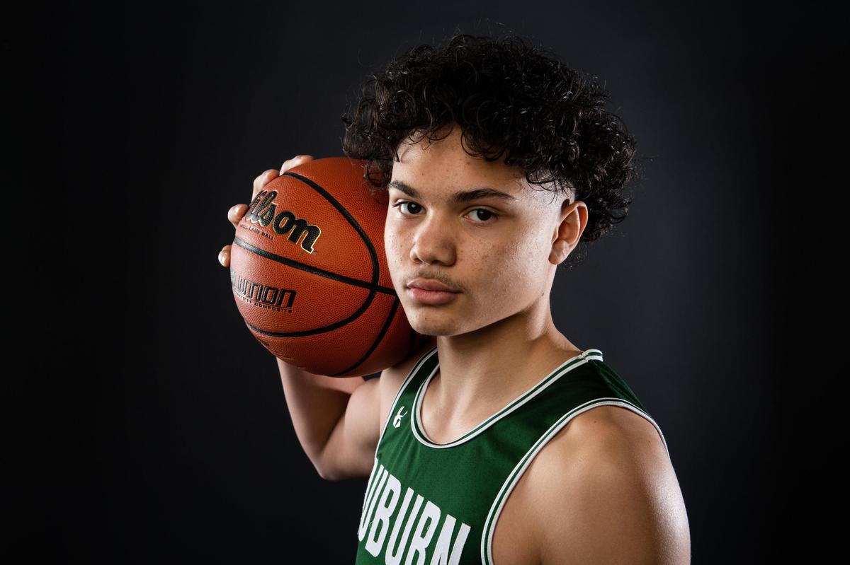 Auburn’s Maleek Arington photographed at the Tacoma News Tribune in Tacoma, Wash., on Sunday, March 15, 2020.