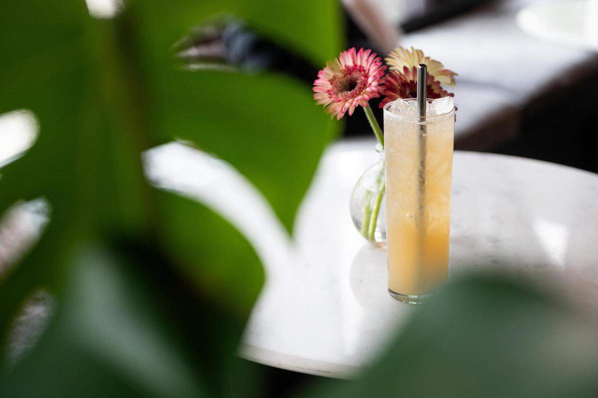 The Gunpowder Sling was one of many specialty gin drinks at Gilman House, which will consolidate into a smaller space next door, reopening under the name Room 428.