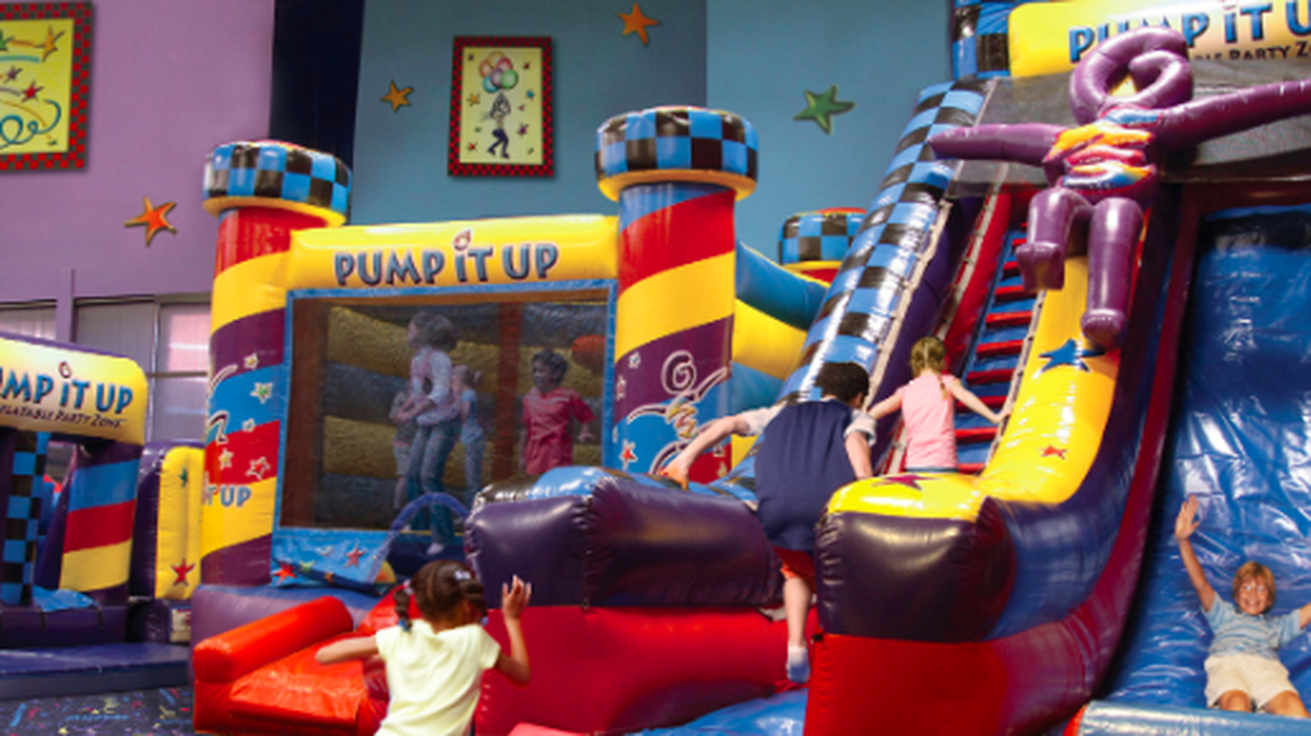 This photo distributed by Pump It Up private party franchise in 2011 shows a typical Pump It Up site interior. The venue in Tacoma has announced its temporary closure, blaming “unforeseen circumstances.”