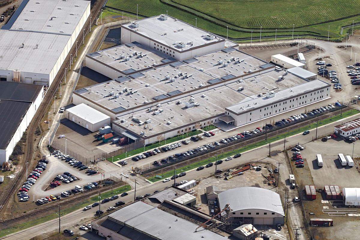The Northwest Detention Center, a privately owned and operated immigration detention center, was built on the Tacoma Tideflats to replace a similar facility in Seattle.