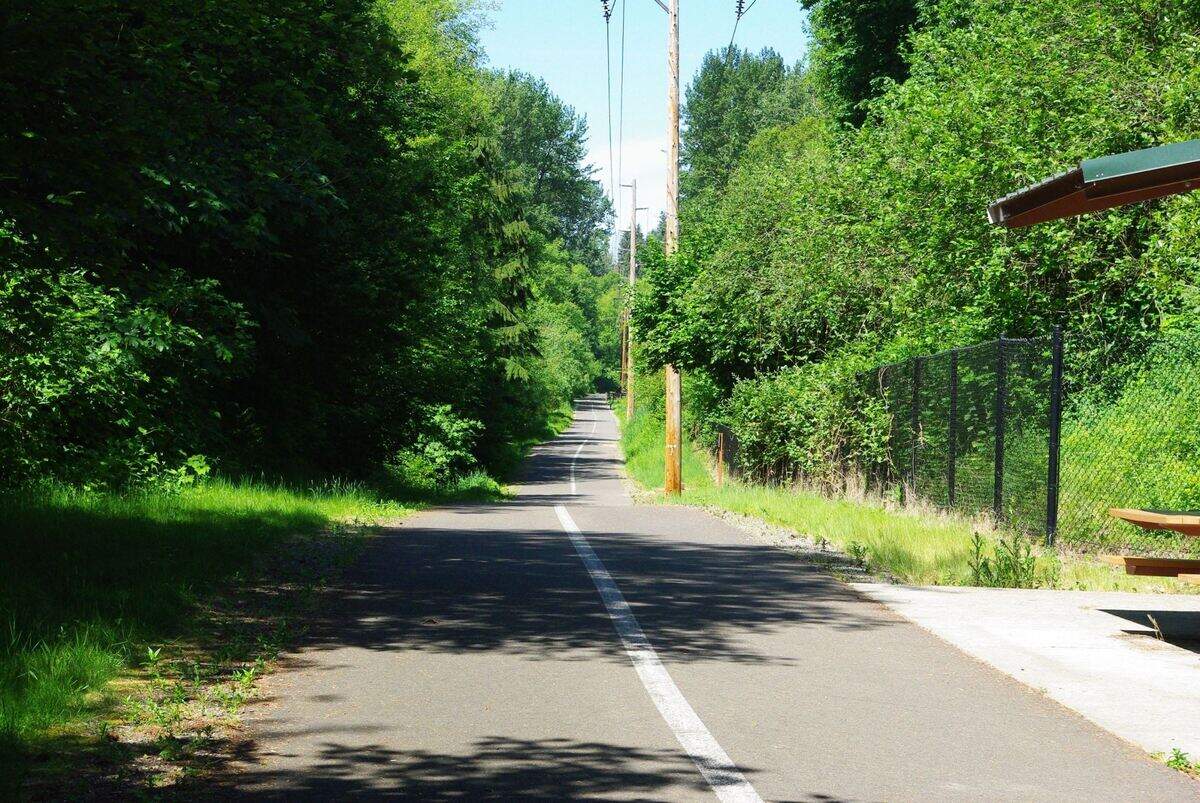 The city of Edgewood’s Interurban Trail.