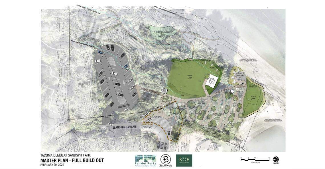 The Peninsula Metropolitan Parks district plans to develop Tacoma DeMolay Sandspit Park.