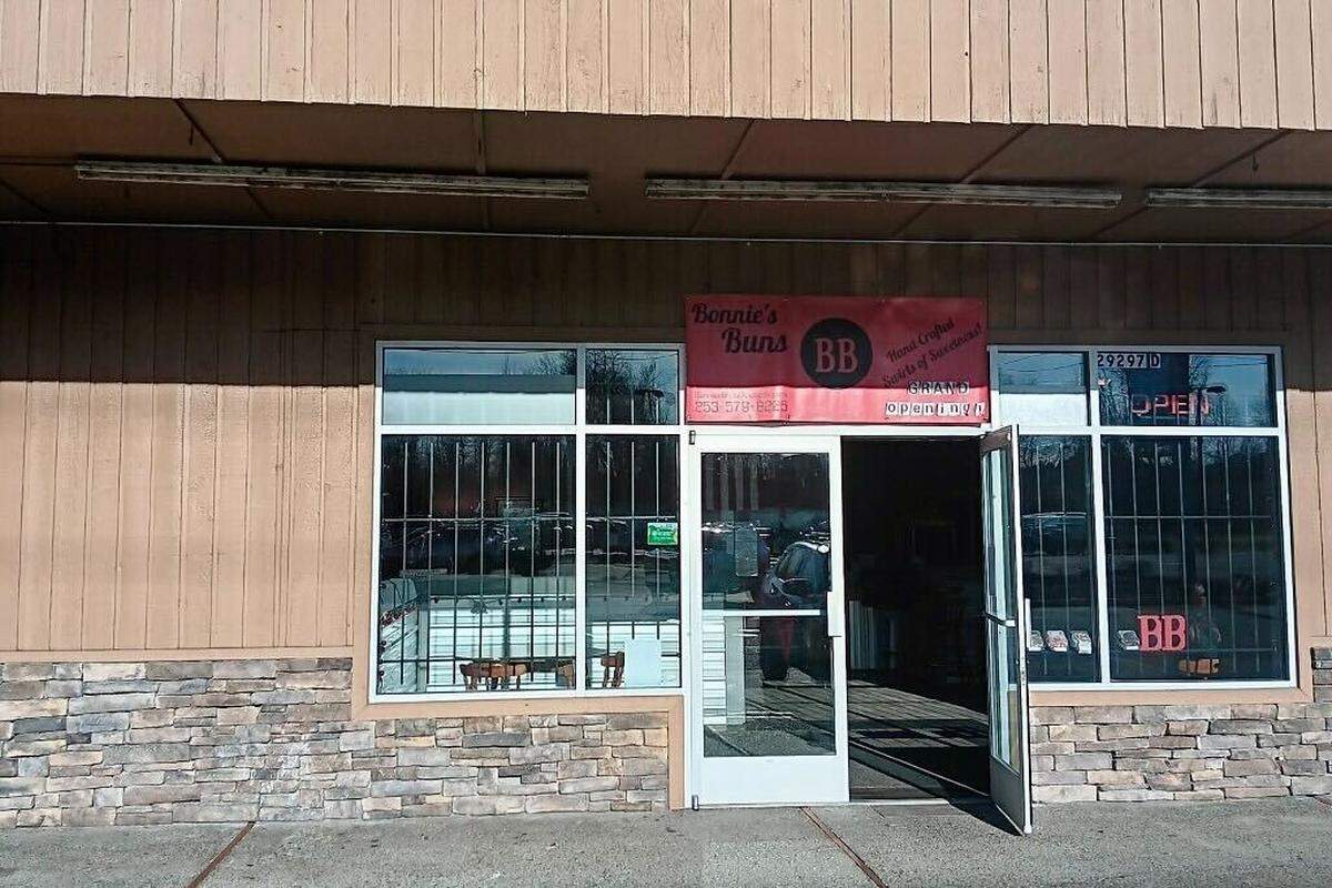 Bonnie’s Buns at 29297 state Route 410 East Suite D in Buckley sells traditional cinnamon rolls and rolls that have fillings such as Reese’s peanut butter, caramel apple pie, blackberry and raspberry.