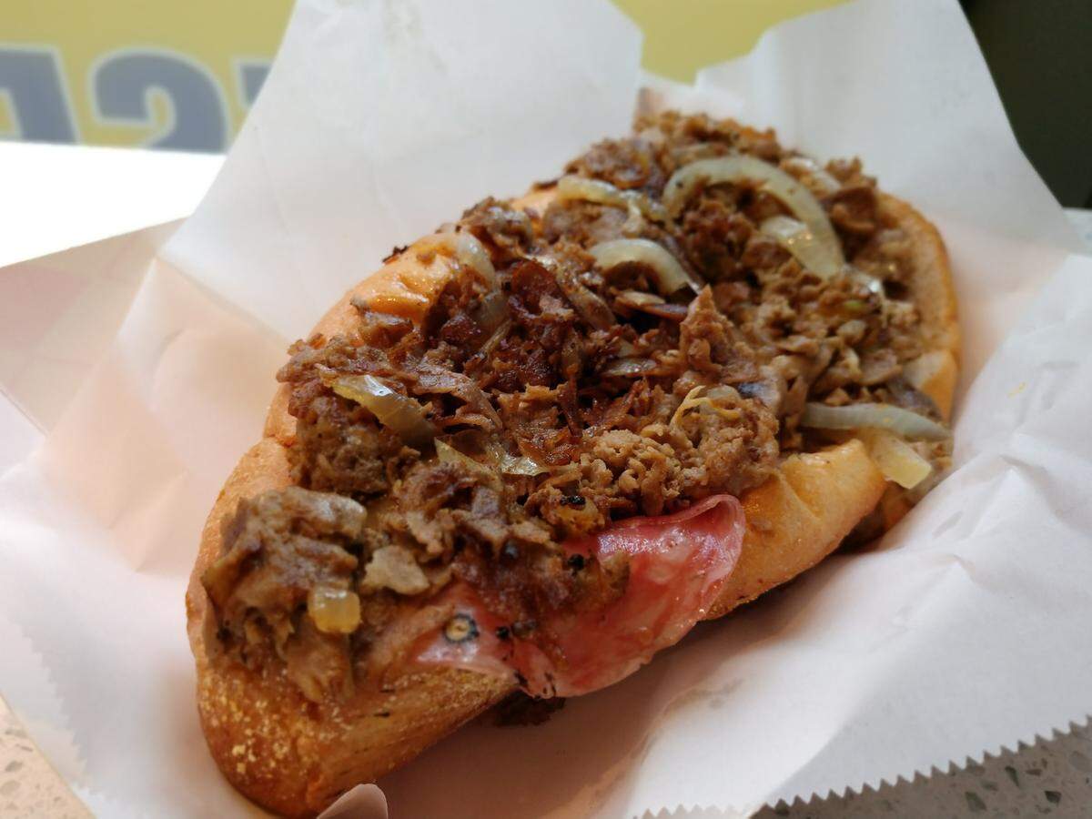 The Cheesesteak Bomb from Straight From Philly in downtown Tacoma.