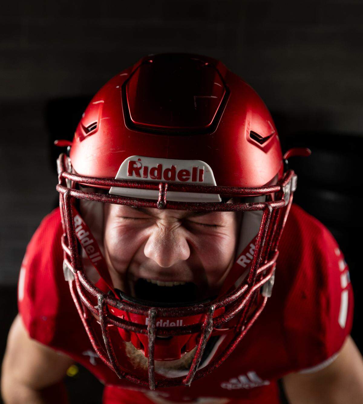 The News Tribune 2024 All-Area first-team defensive line selection Derek Colman-Brusa, Kennedy Catholic, poses for a portrait at Mount Tahoma High School, on Sunday, Dec. 8, 2024, in Tacoma, Wash.