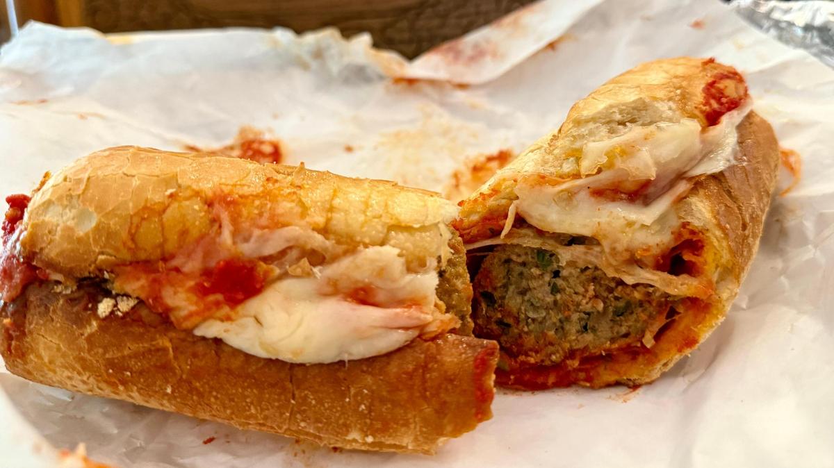 APIZZA Little Italy in downtown Tacoma started serving a Wednesday-Friday-only lunch menu with personal pizzas, petite salads and three East Coast-style subs, including a proper soft and melty meatball that’s more fun to eat than it was to photograph.