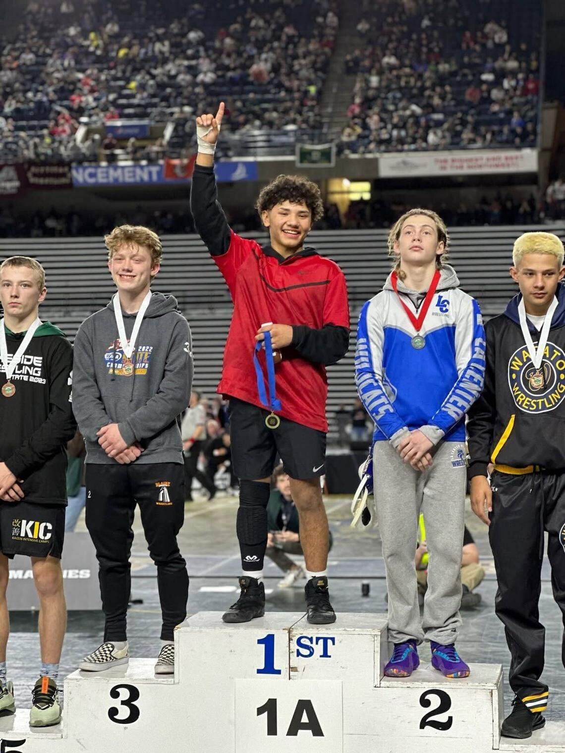 Toppenish junior and two-time Mat Classic champion Justyce Zuniga was selected to The News Tribune’s 2025 Class of Untouchables.