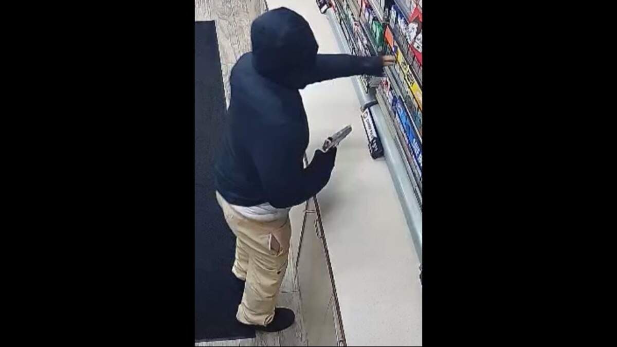 The Pierce County Sheriff’s Department is searching for a man who robbed the Burnett Store on Jan. 28, 2024, near Buckley, Washington.