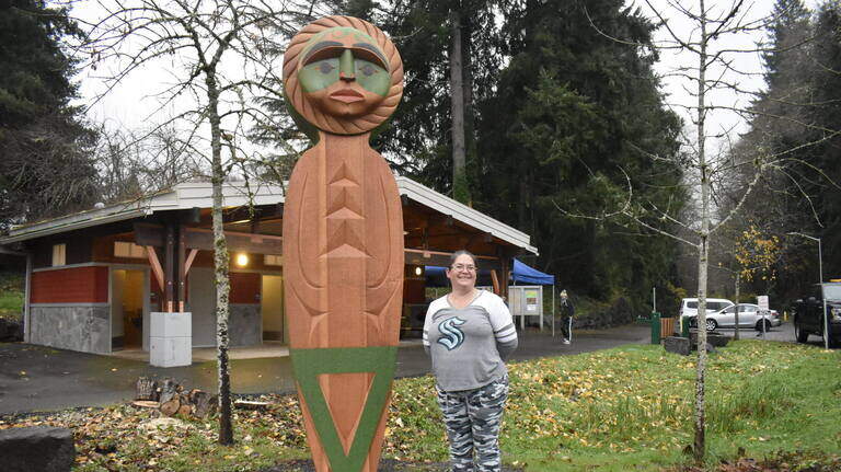 Squaxin Island and Olympia community celebrate ‘Unity’ installation