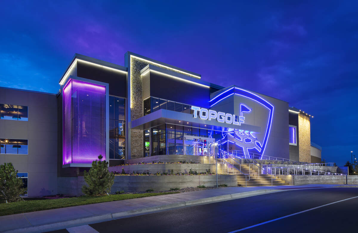 Topgolf in Centennial, Colorado
