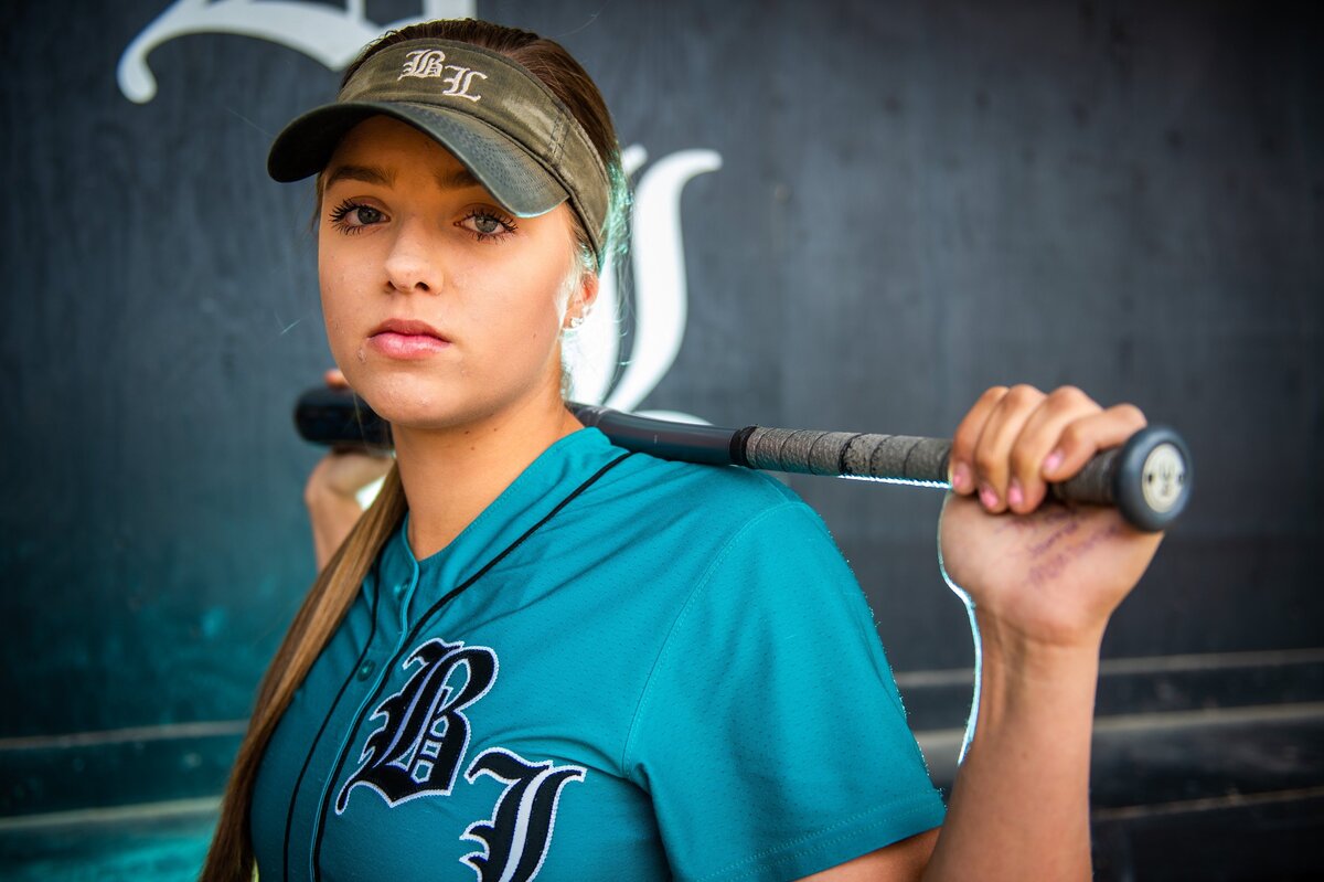 Bonney Lake’s Brooke Nelson photographed at Bonney Lake High School in Bonney Lake, Wash., on Thursday, May 31, 2018. Nelson is The News Tribune’s 2018 All-Area softball player of the year, and led the Panthers to a Class 3A state title this season.