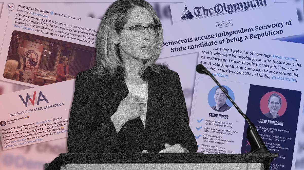 Pierce County Auditor Julie Anderson ran as a nonpartisan candidate for Washington Secretary of State. (AP Photo/Ted S. Warren)