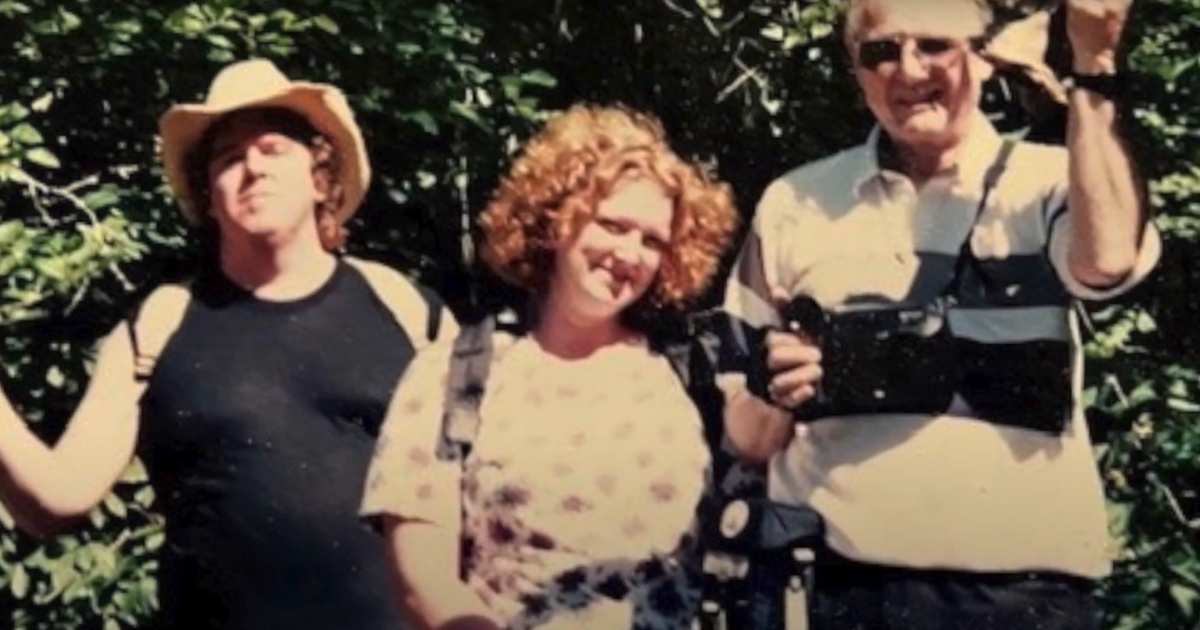 Sharon Van Gilder, pictured center in an undated family photo, was murdered in Spanaway in March 2002. Her alleged killer was arrested March 14, 2023.