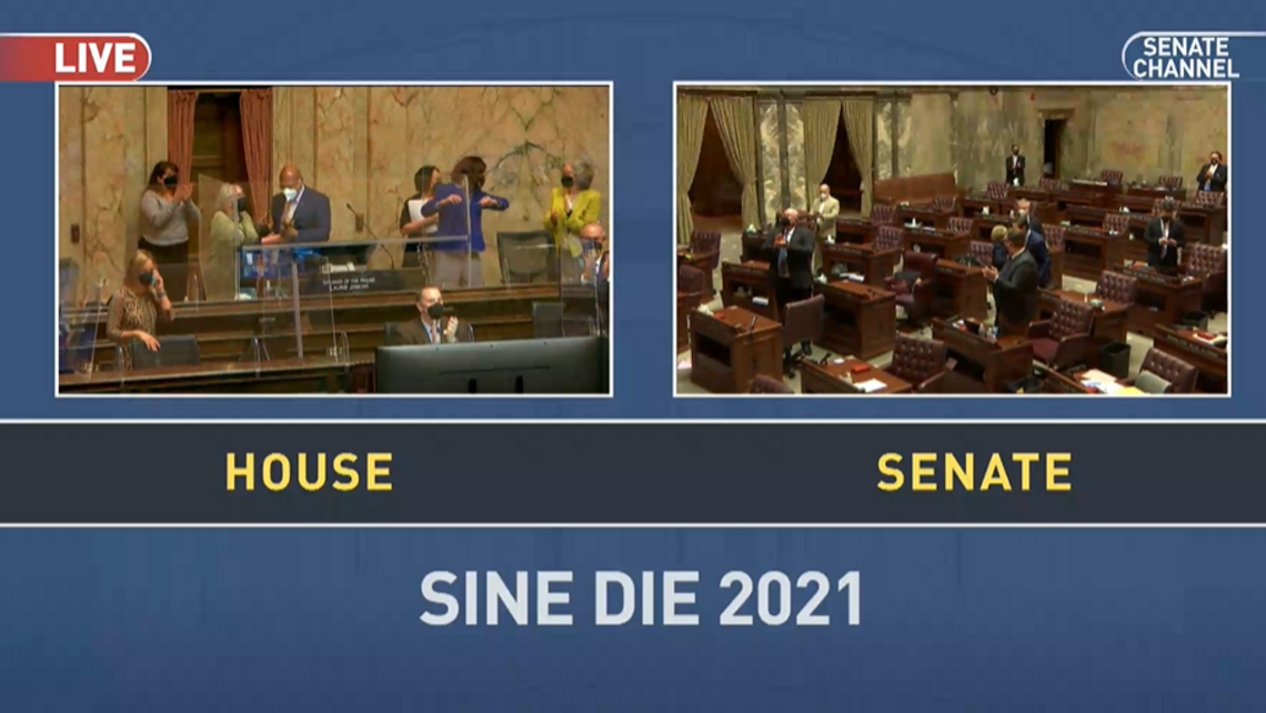 Big bills, quiet halls: How Washington’s ‘historic’ 2021 legislative session stacks up