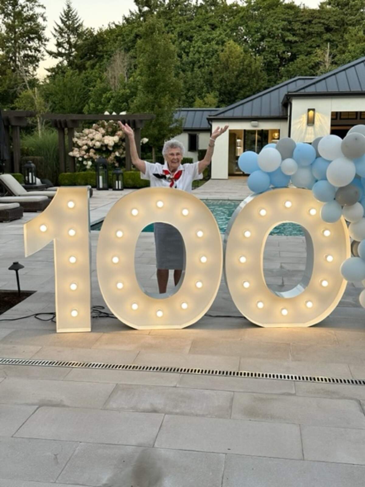 Betty Pasinetti, whose family history is closely tied to the city of Fife, turns 100 Aug. 20. Her extended family held an early birthday celebration Aug. 12, which included a “memory lane” tour in Fife.
