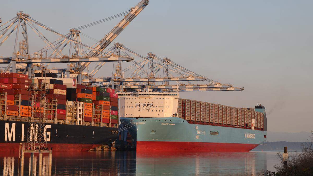 The Maersk Alette arrived at Tacoma’s Husky Terminal Sept. 4 and departed Sept. 6.