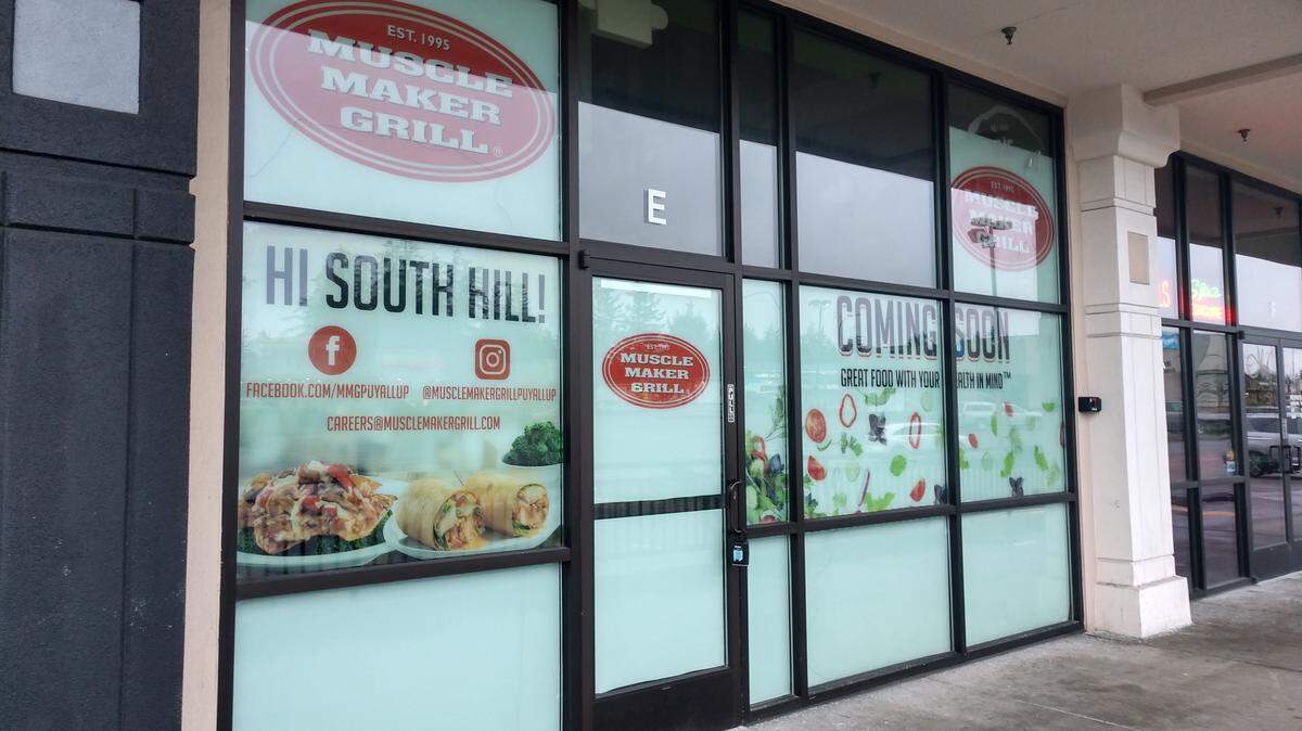 Muscle Maker Grill is coming to Puyallup’s South Hill.