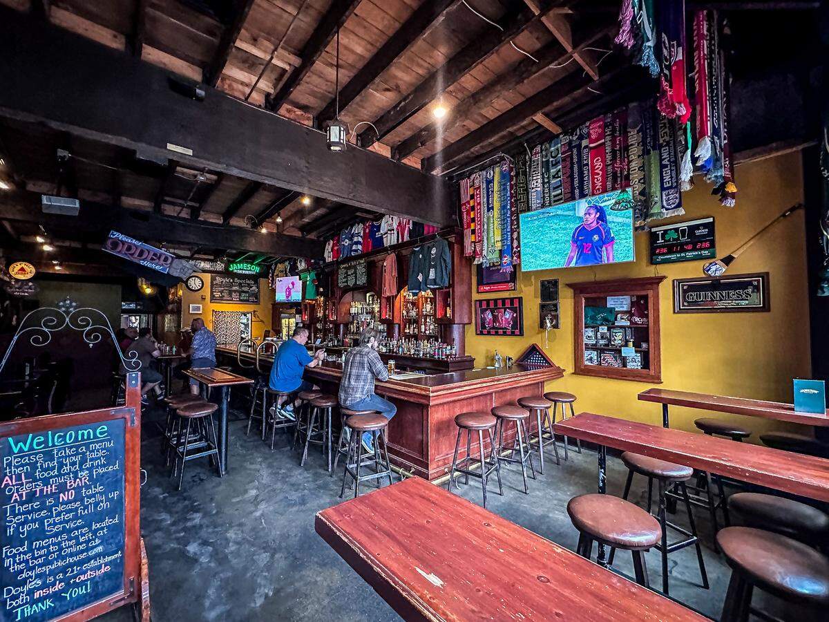Doyle’s Public House in Tacoma hosts trivia two nights a week.