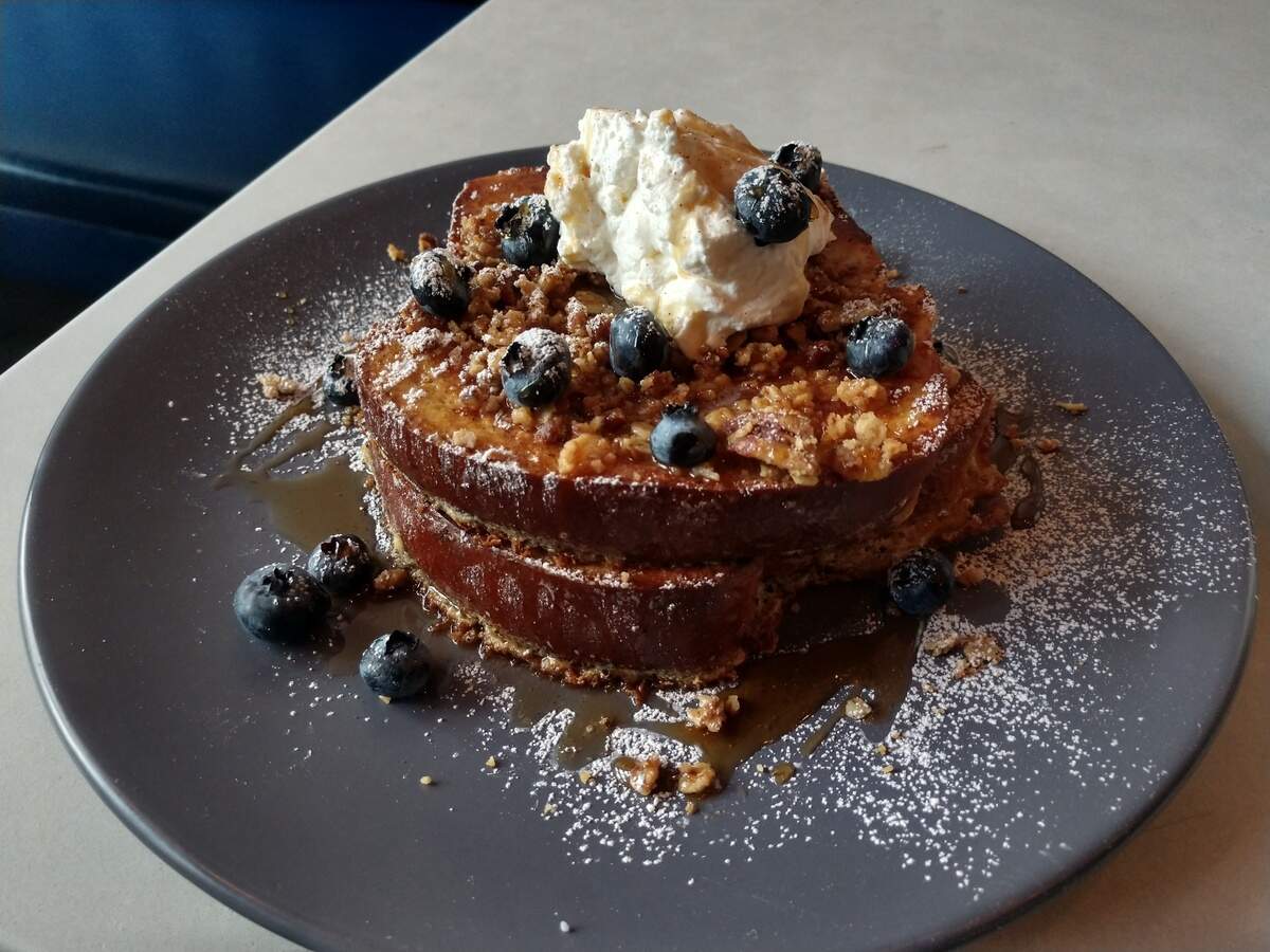 French toast from Wooden City in downtown Tacoma.