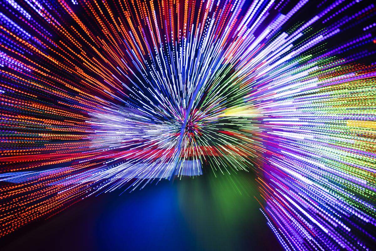 In this slow shutter photo, the tunnel of lights offers an immersive Christmas lights experience at the annual Zoolights at Point Defiance Zoo & Aquarium. Photographed on Tuesday, Nov. 25, 2025 in Tacoma.