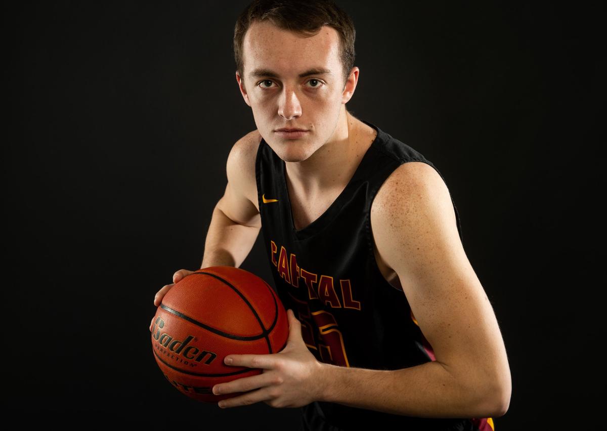 Capital’s Grant Erickson photographed at the Tacoma News Tribune in Tacoma, Wash., on Sunday, March 3, 2019.