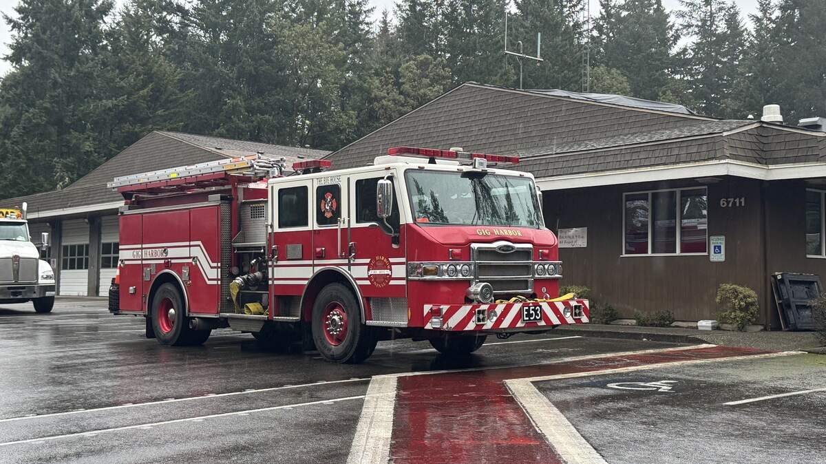 Gig Harbor Fire & Medic One has over 100 career firefighters and serves a population of about 53,000 people on the Gig Harbor peninsula.