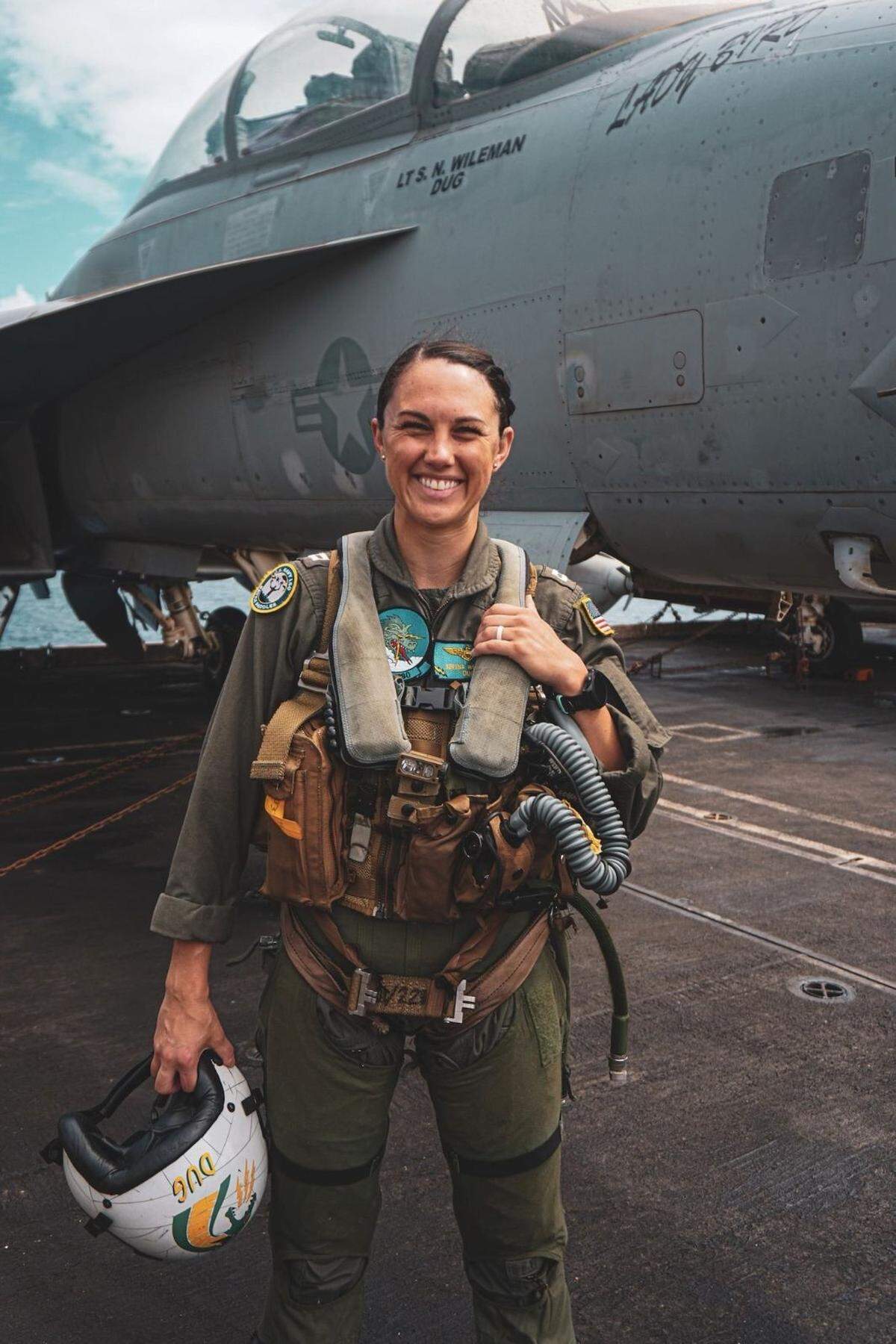 Lt. Serena N. Wileman, 31 of California, was one out of two naval aviators who died following the EA-18G Growler crash near Mount Rainier on Oct. 15.