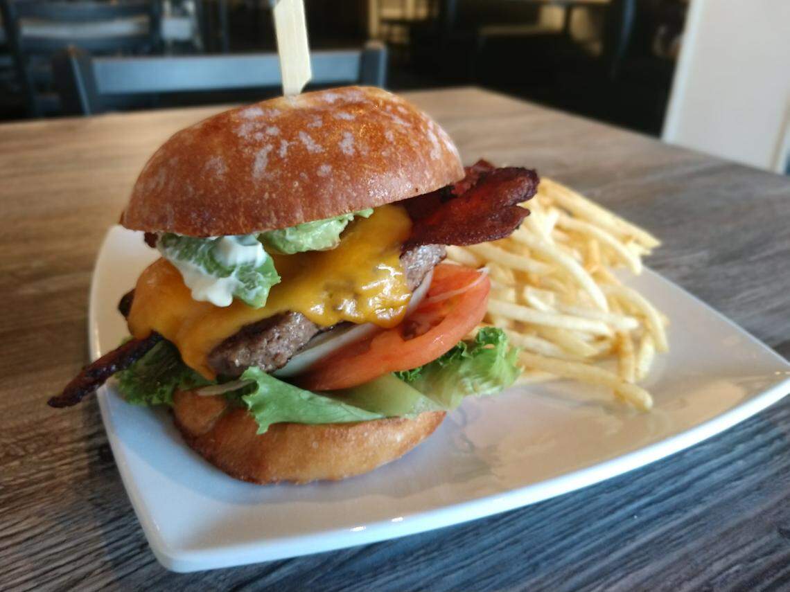 A Frisco burger from Manny’s Place.