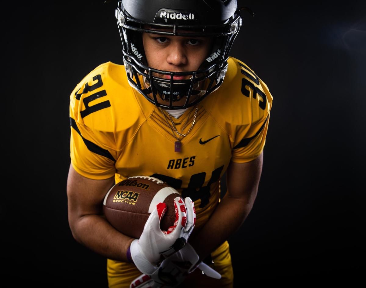Lincoln’s Abner Sio-Fetaui photographed in Tacoma, Wash., on Sunday, Dec. 8, 2019.