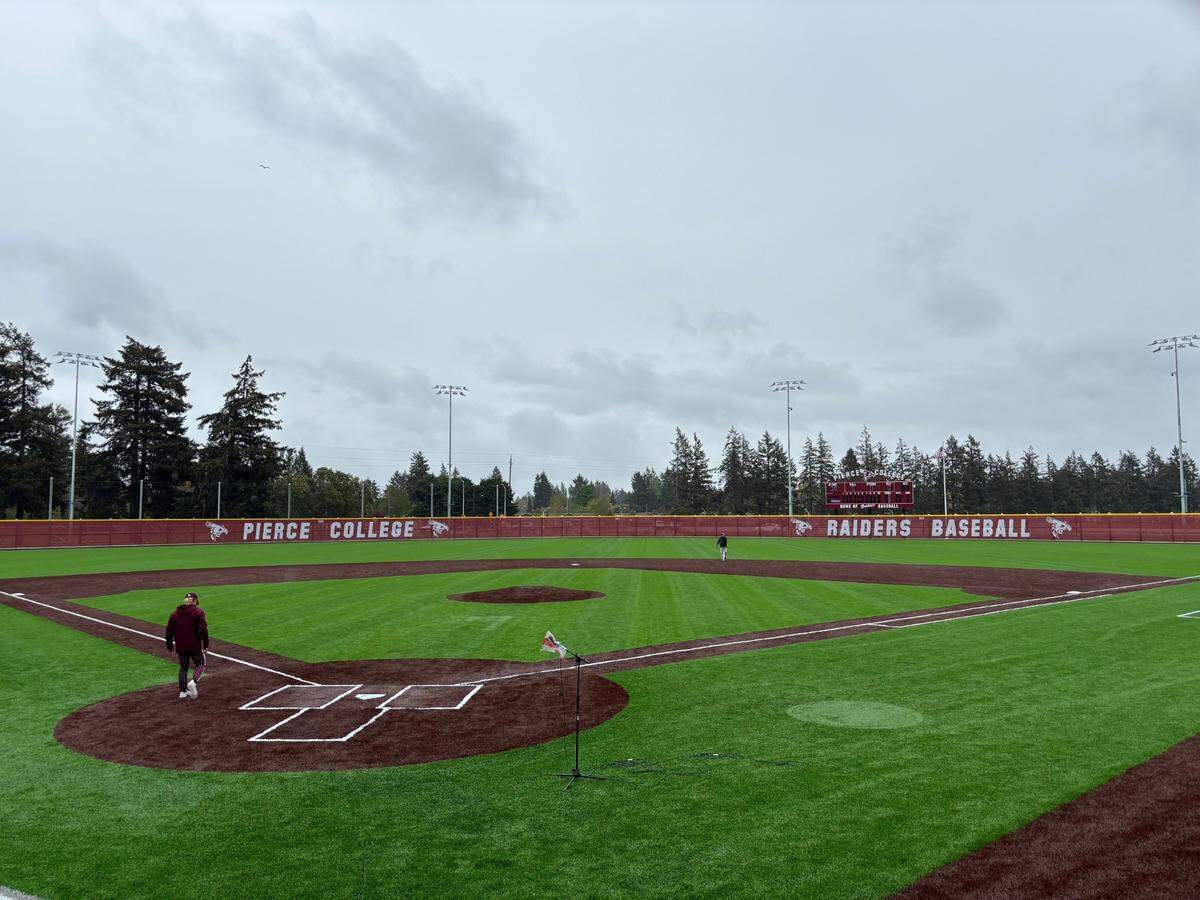 The new Pierce College baseball and softball complex at Fort Steilacoom Park in Lakewood officially opened on Saturday, April 27, 2024.