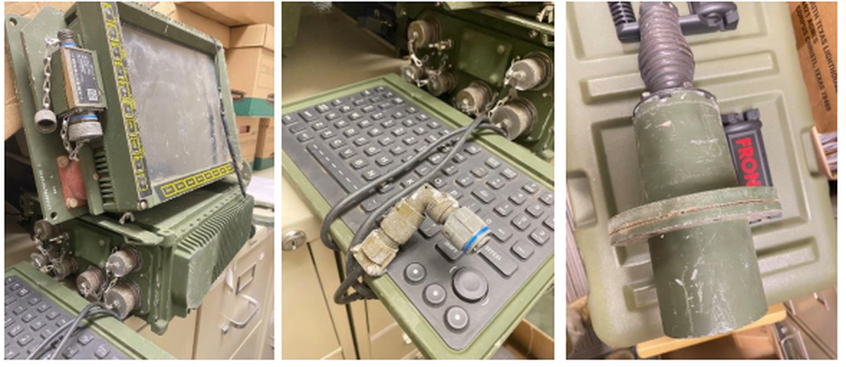 Photos included in a memorandum filed in U.S. District Court in support of the detention of Sgt. Jian Zhao shows an encryption-capable computer Zhao allegedly sold to an individual in China in October 2024.