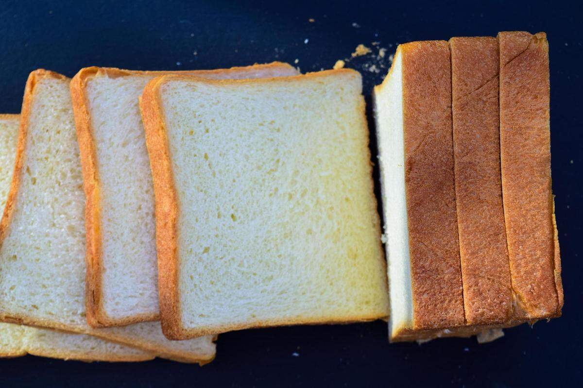Bon Bon Bakery in Lakewood, WA serves an array of Korean pastries and global baked goods, including this lovely Japanese milk bread.
