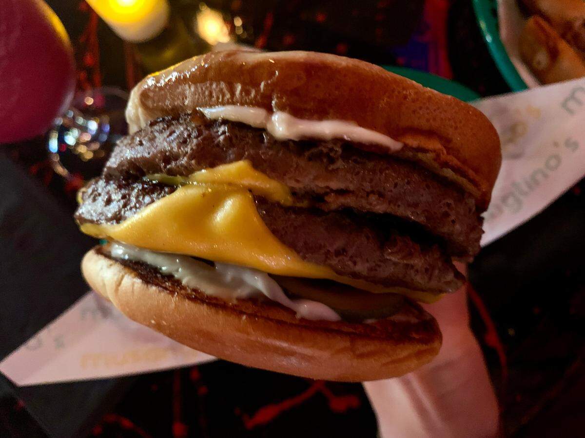 At Busy Body!, food hails from Musangtino’s, serving Filipino-inspired burgers, wings and fries. The McMel features two patties, house-pickled zucchini and “magic mayo.”