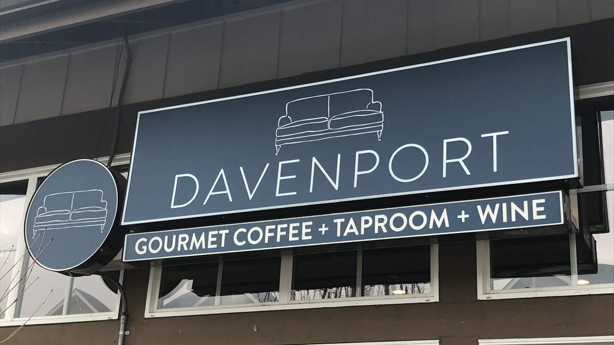 Davenport Gourmet Coffee Taproom + Wine is now open in Gig Harbor, 5275 Olympic Drive NW, Suite 101.