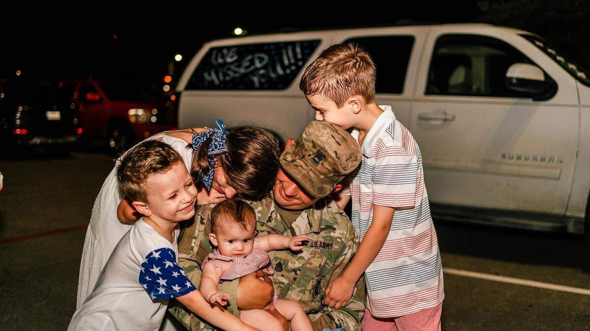Lance Melder with his family. Melder was killed on March 30 following a hit-and-run crash on Interstate 5 in Tacoma.