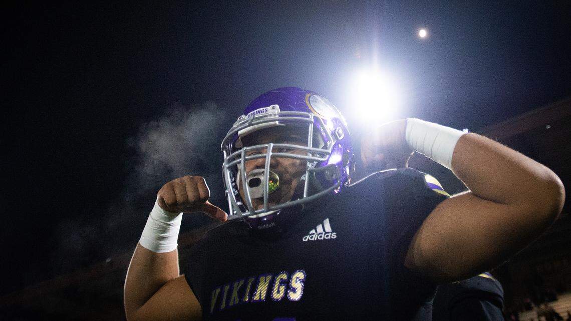 High school football state tournament first-round matchups in Washington