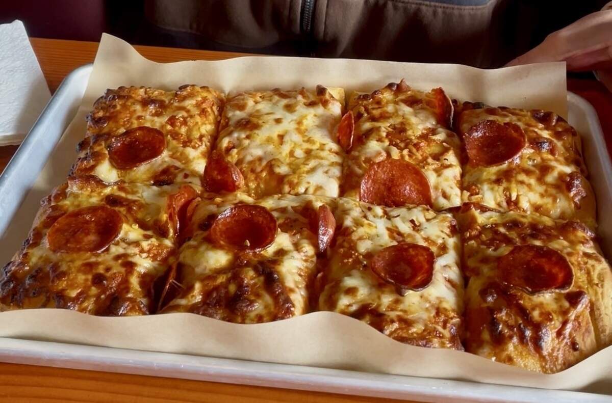 To meet state requirements for a restaurant liquor license, which allows the taproom to welcome minors, Narrows Proctor has added Sicilian-style square pizzas in four flavors.