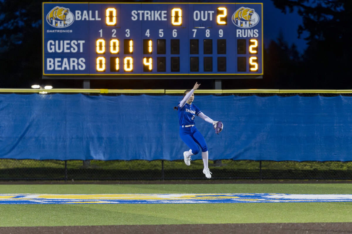 Tahoma outfielder Mia Hammington, a 2025 TNT All-Area selection, went 19-for-19 on stolen-base attempts and hit nine home runs last spring, slashing .642/.671/1.552.