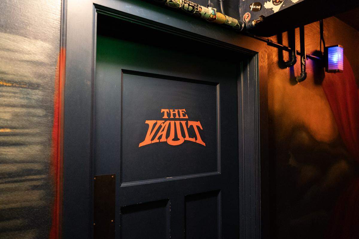 The Vault is McMenamins’ speakeasy-style bar that’s tucked away on the third floor.